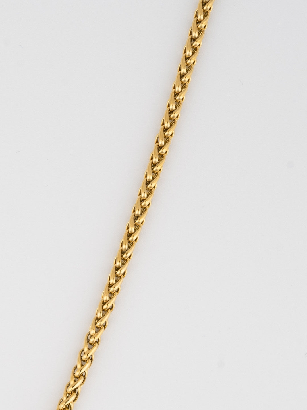 WHEAT CHAIN 3MM | 18K Gold
