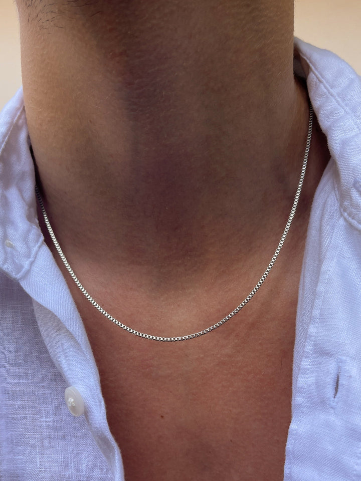 BOX CHAIN | Silver