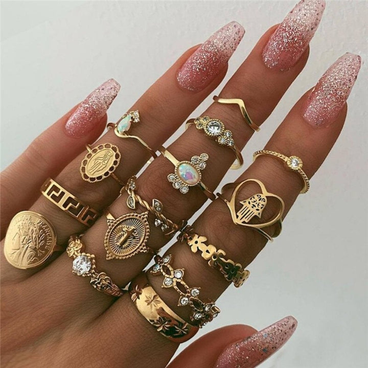 Exclusive Set of 8 to 12 Unique Rings