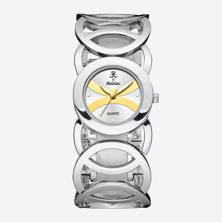 Serena | Elegant Interlocking Circle Bracelet Watch
