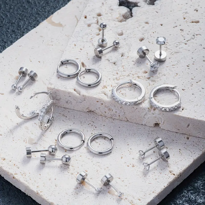 Colette Earring Set 10 Pairs