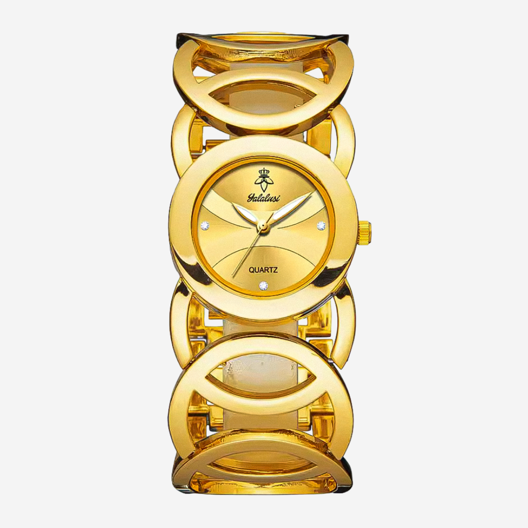 Serena | Elegant Interlocking Circle Bracelet Watch