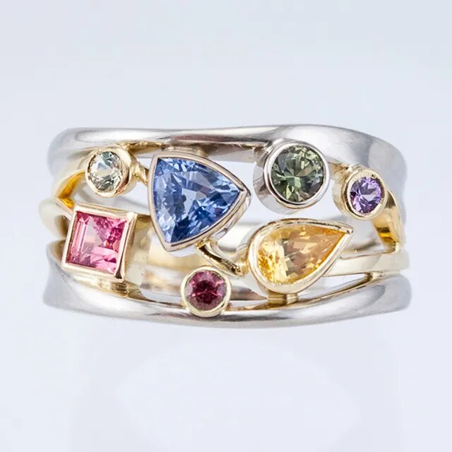 Vintage Colourful Ring