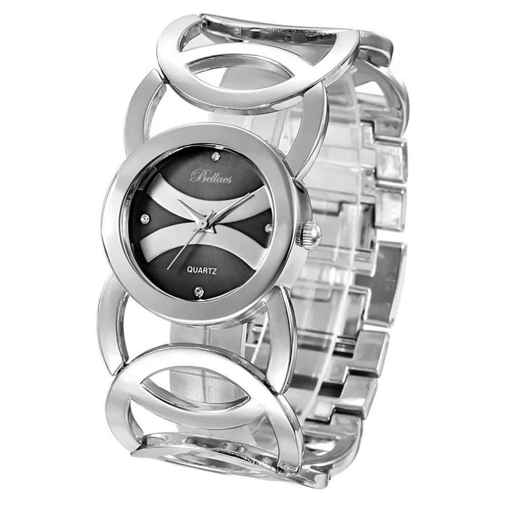 Serena | Elegant Interlocking Circle Bracelet Watch