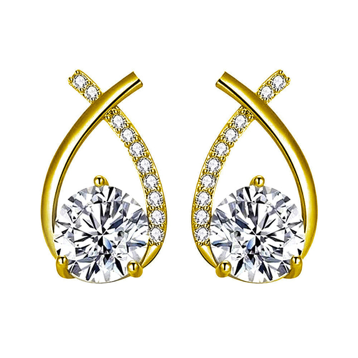 Arielle Earrings | White gold