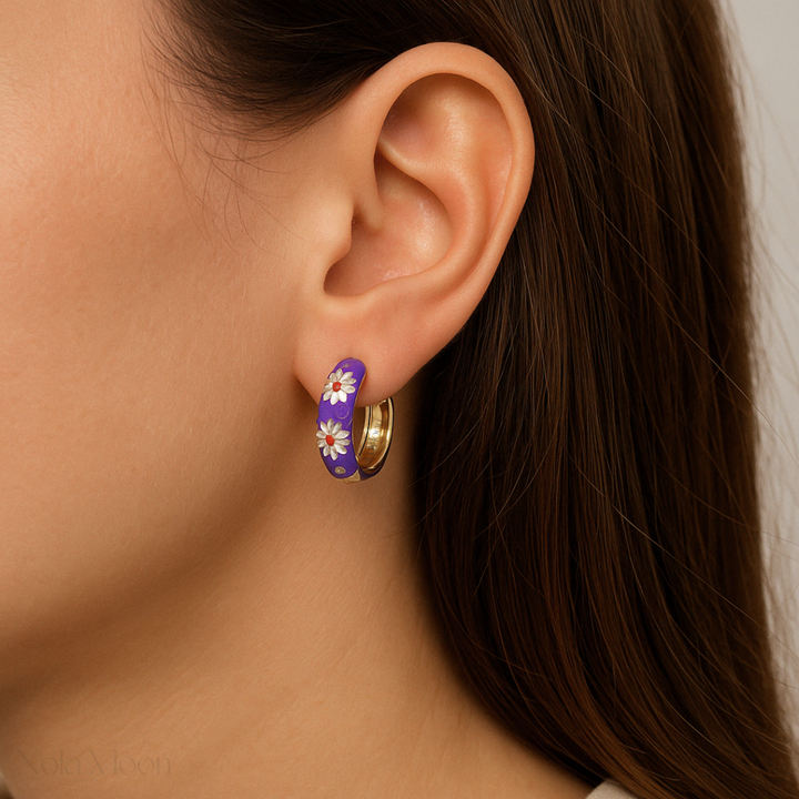 Wildflower Hoops