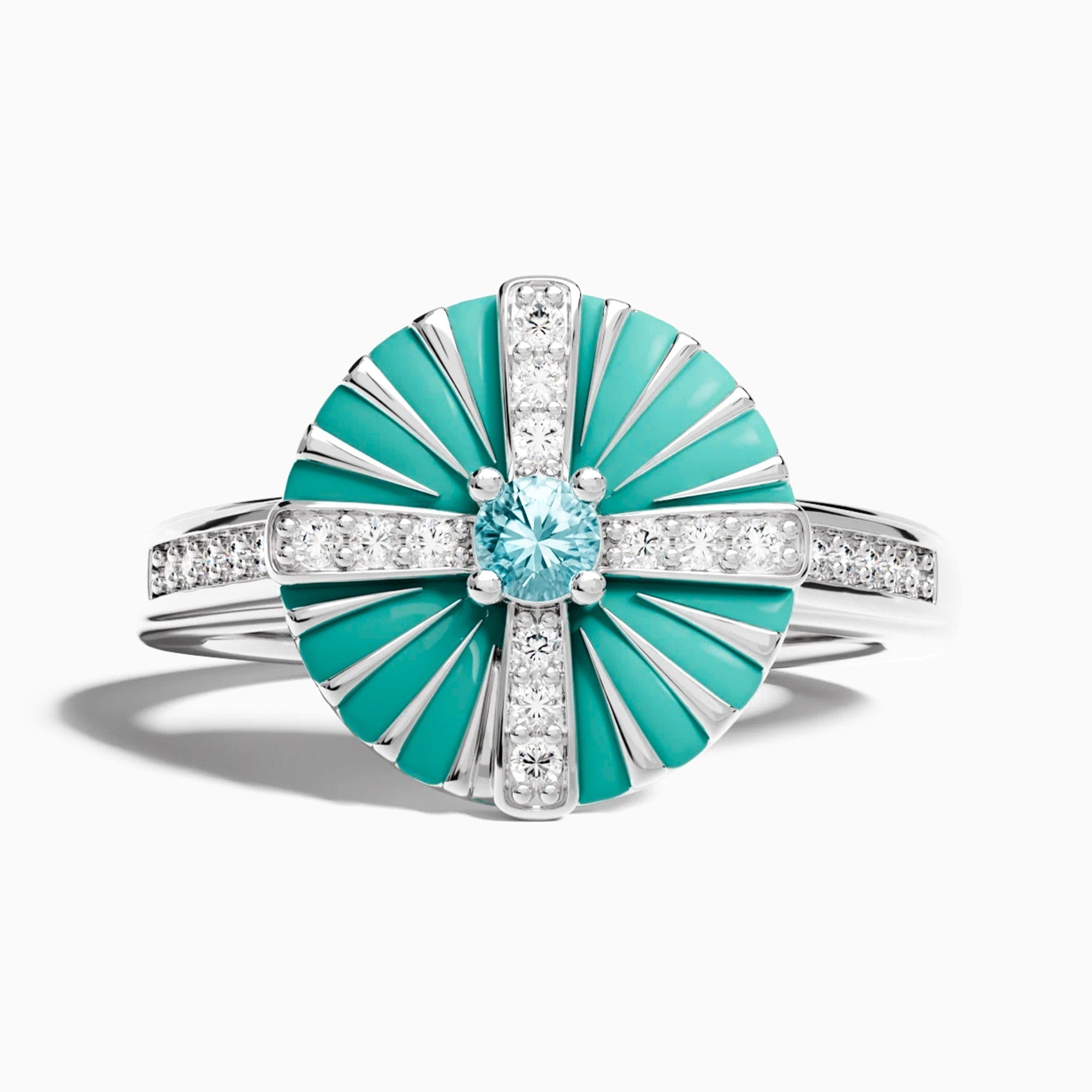 Azure Compass Ring Austin & Olivia Jewelry