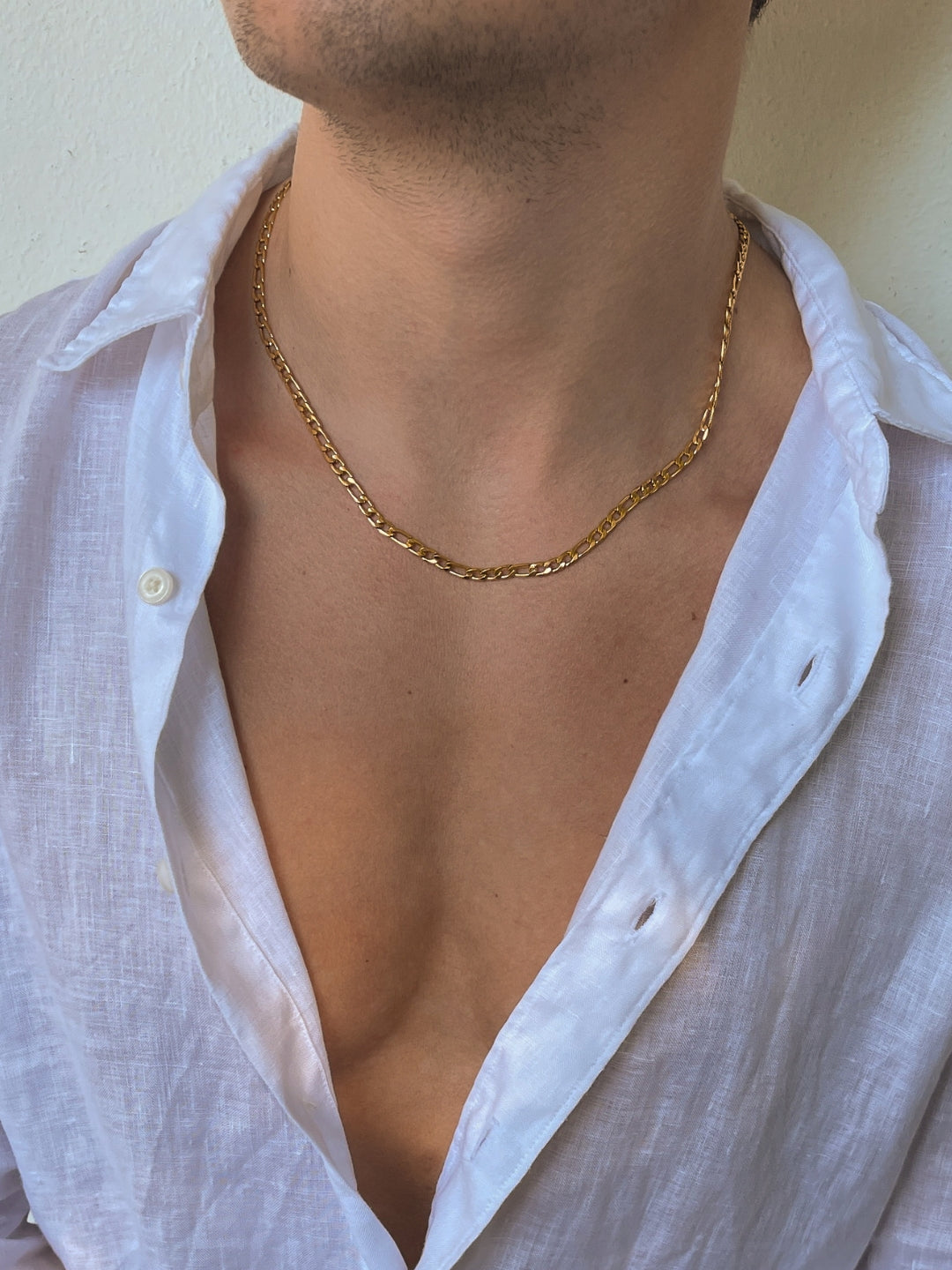 FIGARO CHAIN 5MM | 18K Gold