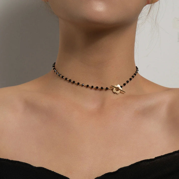 Dainty Floral Choker