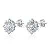 Luna Glow Earrings | White gold