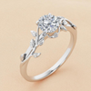 Vintage Floral Diamond Vine Ring