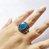 Vintage Turquoise Signet Ring