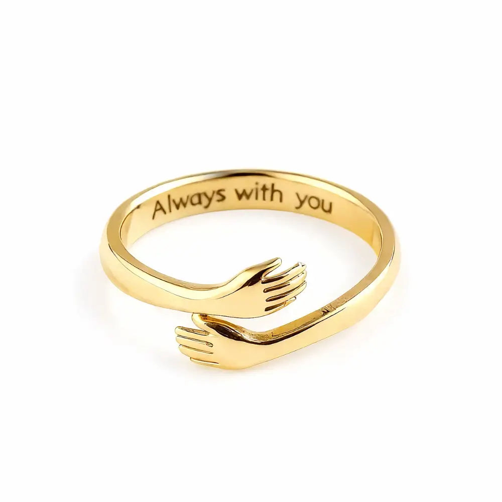 My Precious Daughter - Gold Hug Ring