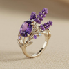 Vintage Amethyst Lavender Ring