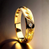 Vintage Royal Baroque Gold Ring