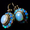 Vintage Estate Opal Earrings