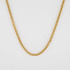 WHEAT CHAIN 3MM | 18K Gold