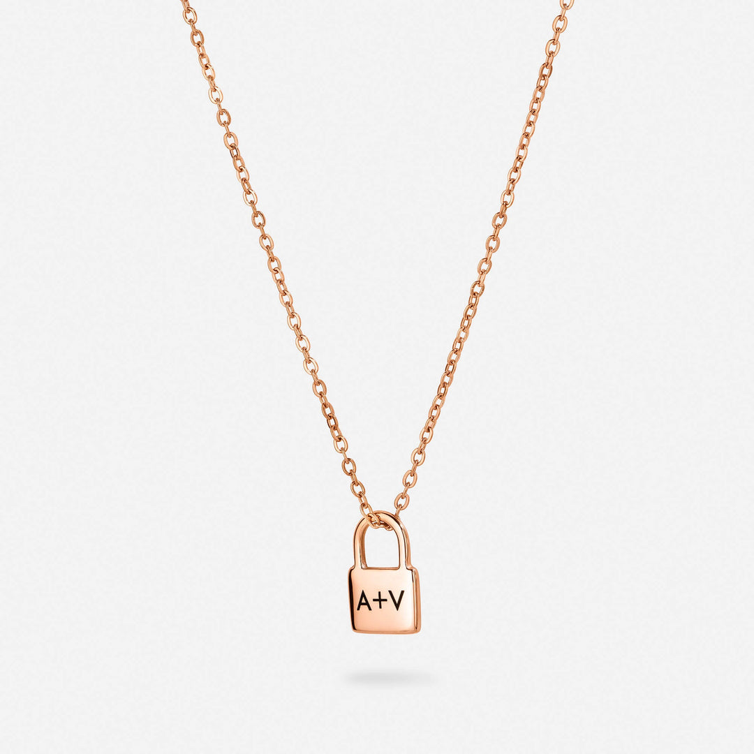 Personalised Lock Necklace
