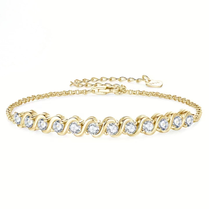 Round Crystal Trail Bracelet