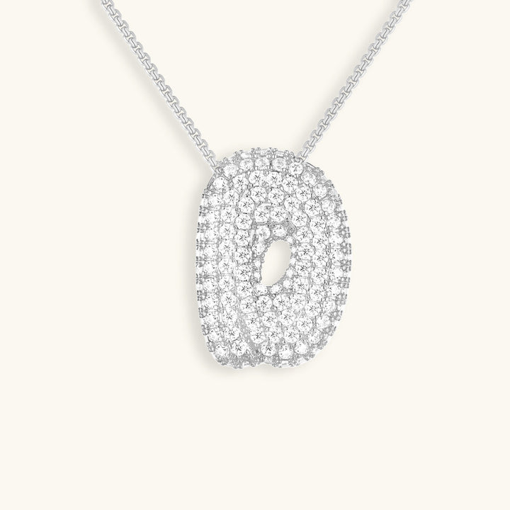 Hailey Bubble Initial Necklace