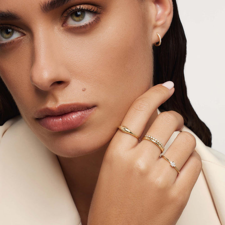 Diamond Dome Ring