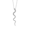 Amazonian Serpent Pendant in 925 Sterling Silver
