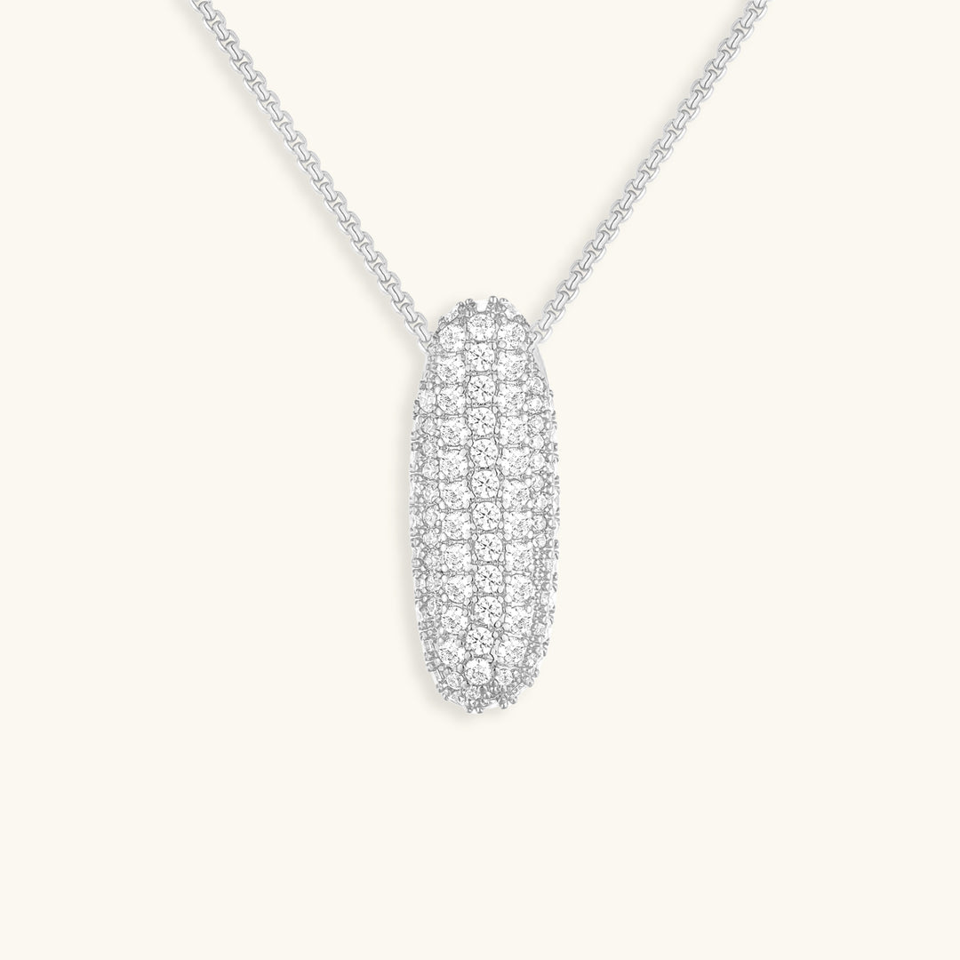 Hailey Bubble Initial Necklace