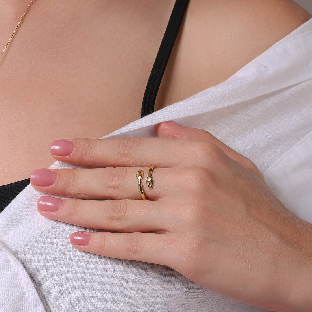 Personalised Hug Ring
