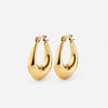 Drop Hoop Earrings