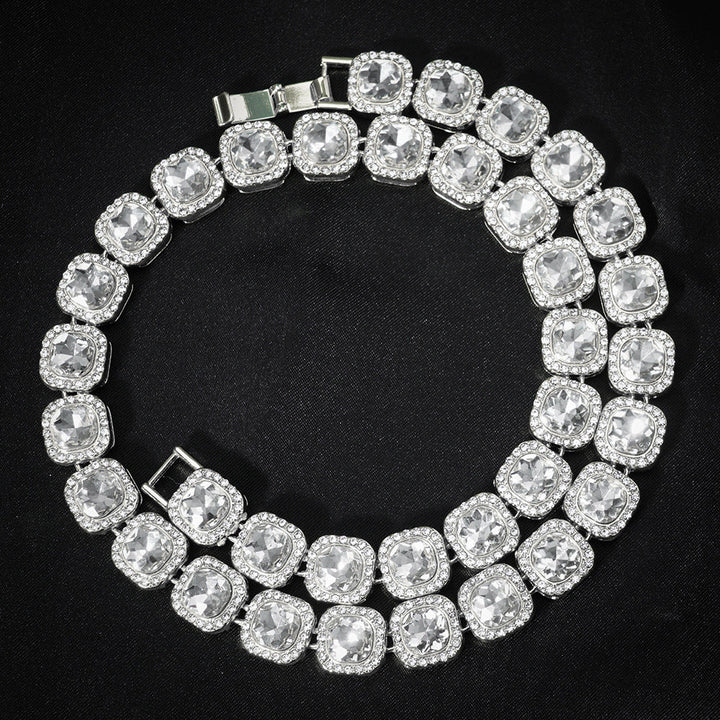 Statement Square Choker Necklace