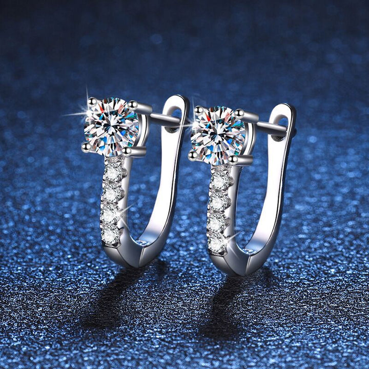 Noelle Earrings | White gold