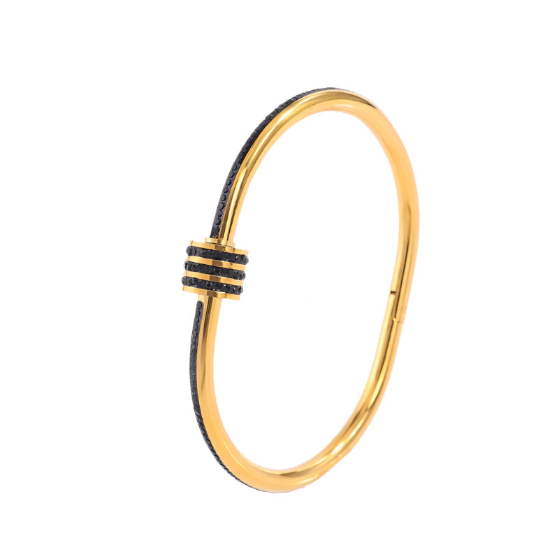 Tessandra Virelli Bracelet Green | Gold