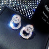 The Elise Interlocking Circle Earrings