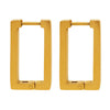 Terrafin Geometrica Earrings | Gold