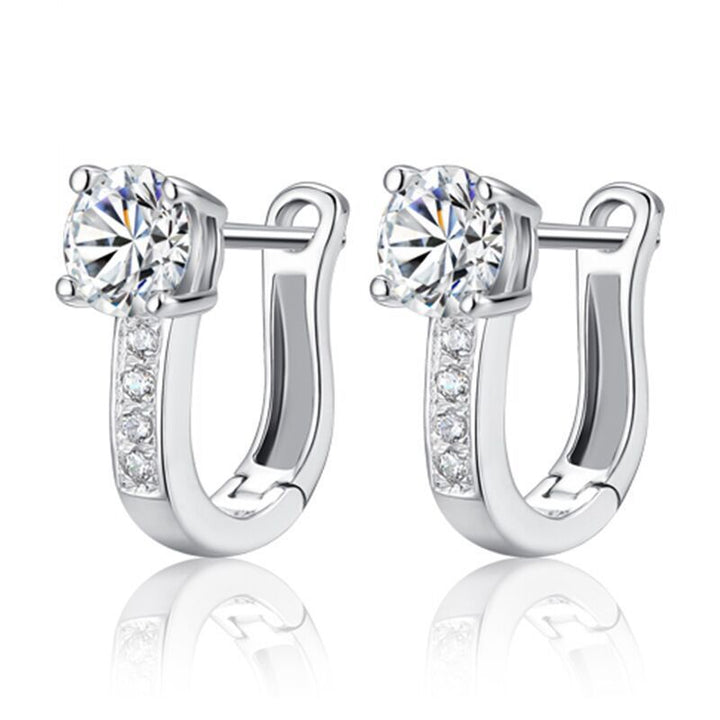 Noelle Earrings | White gold