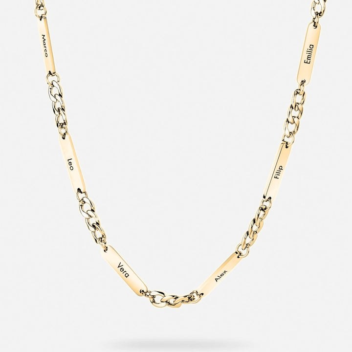 Personalised Name Link Necklace