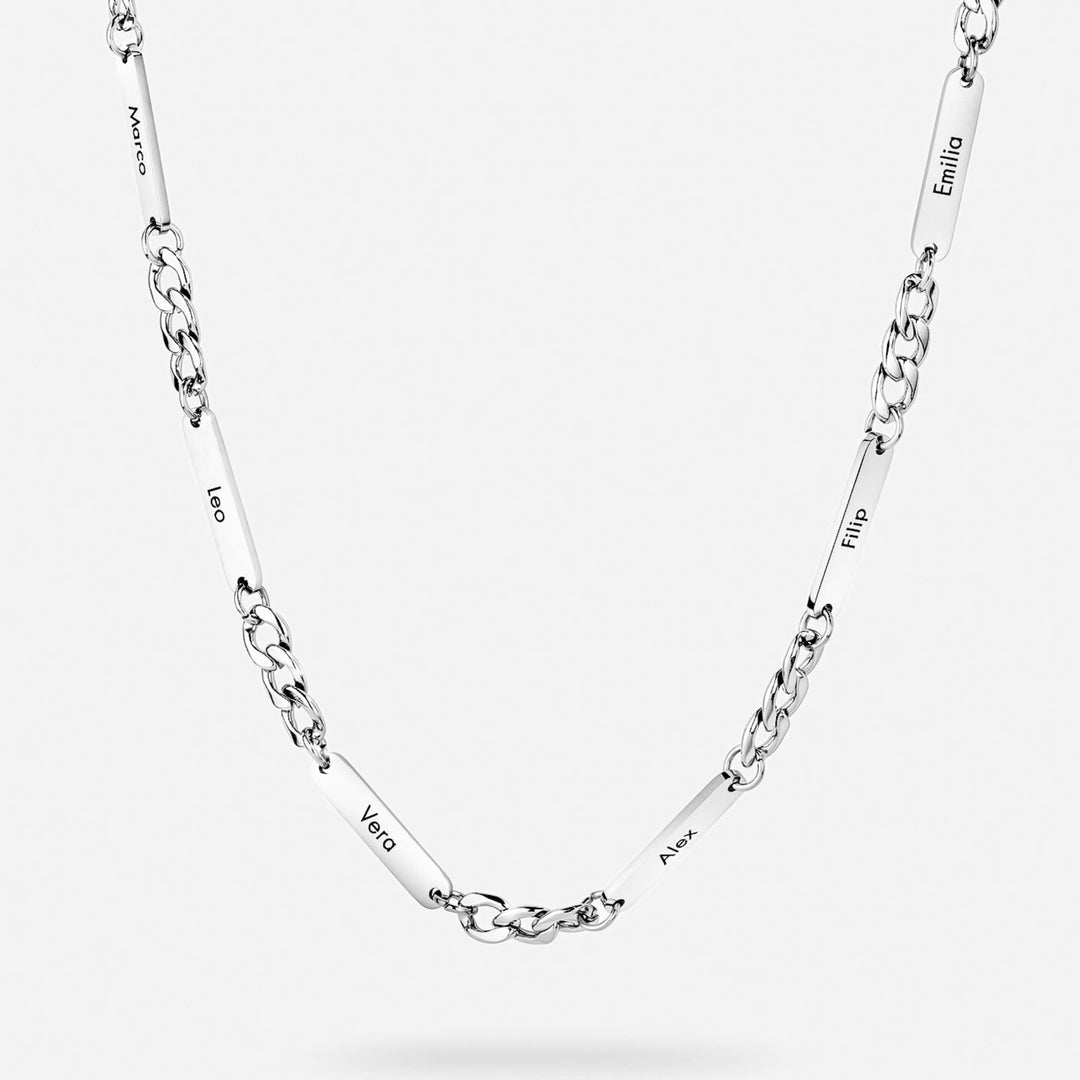 Personalised Name Link Necklace