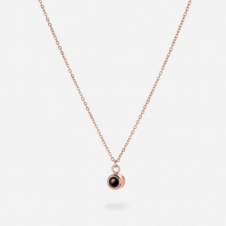 Personalised Photo Circle Necklace