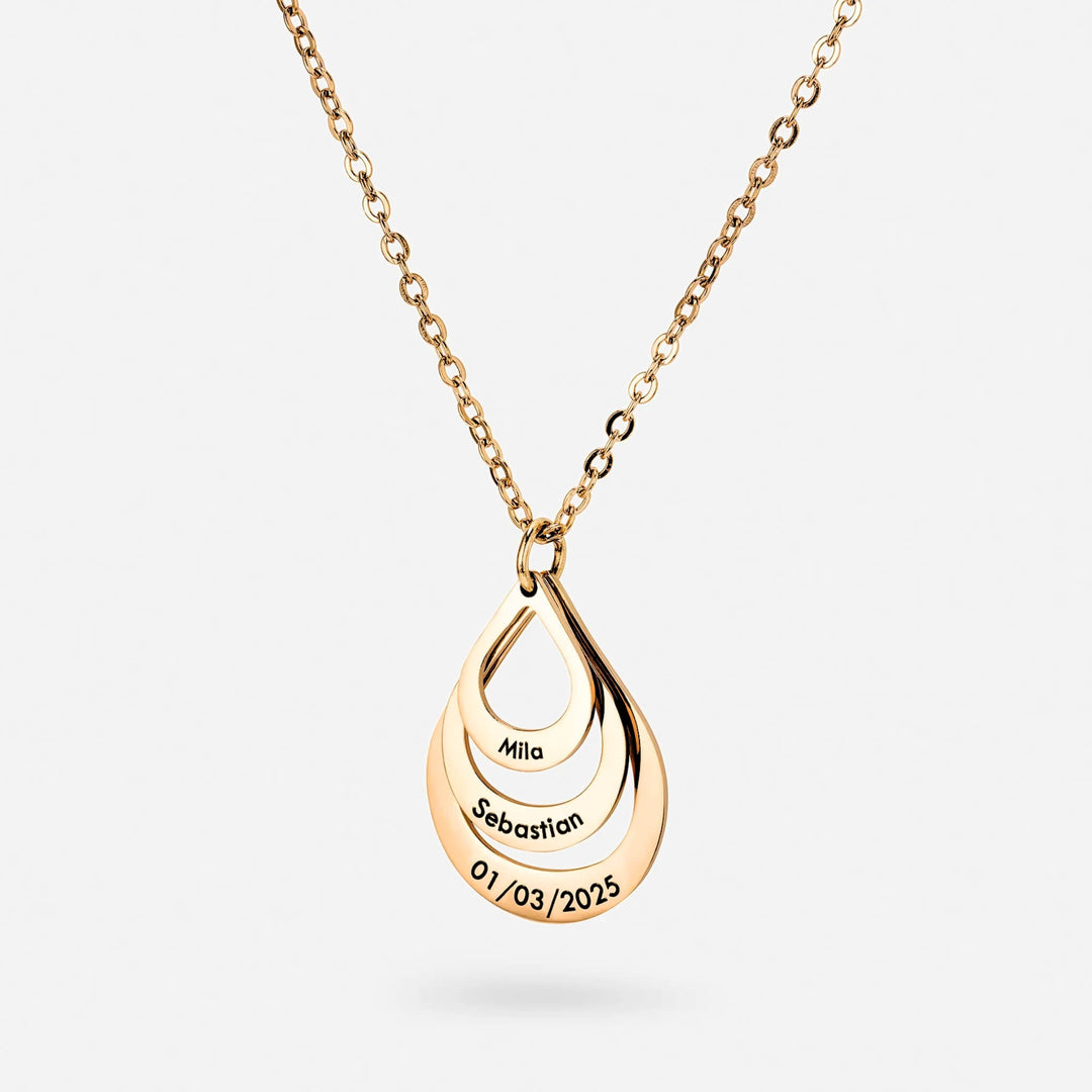 Personalised Drops Necklace