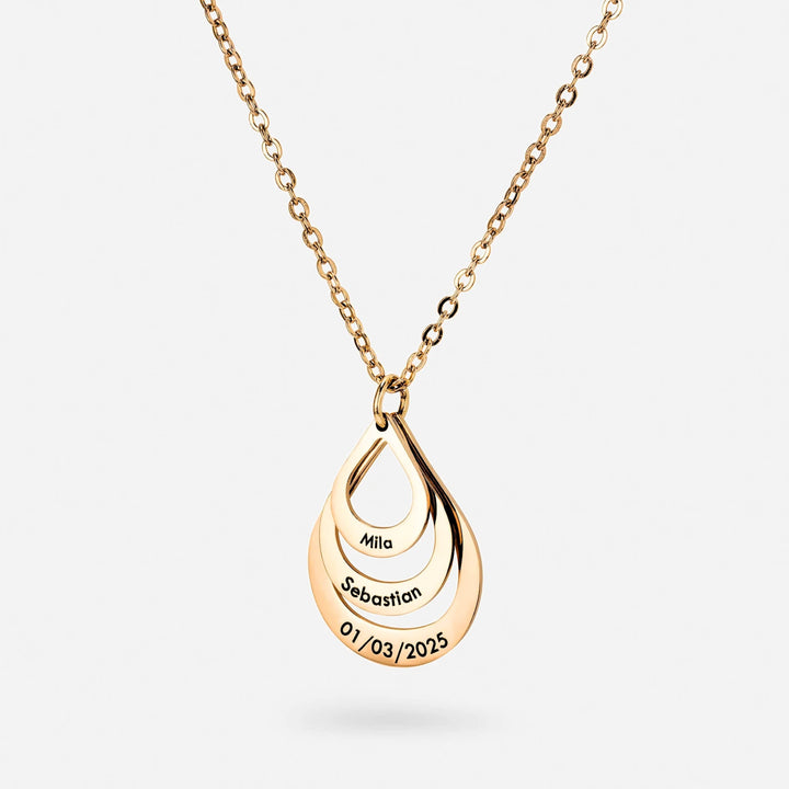 Personalised Drops Necklace