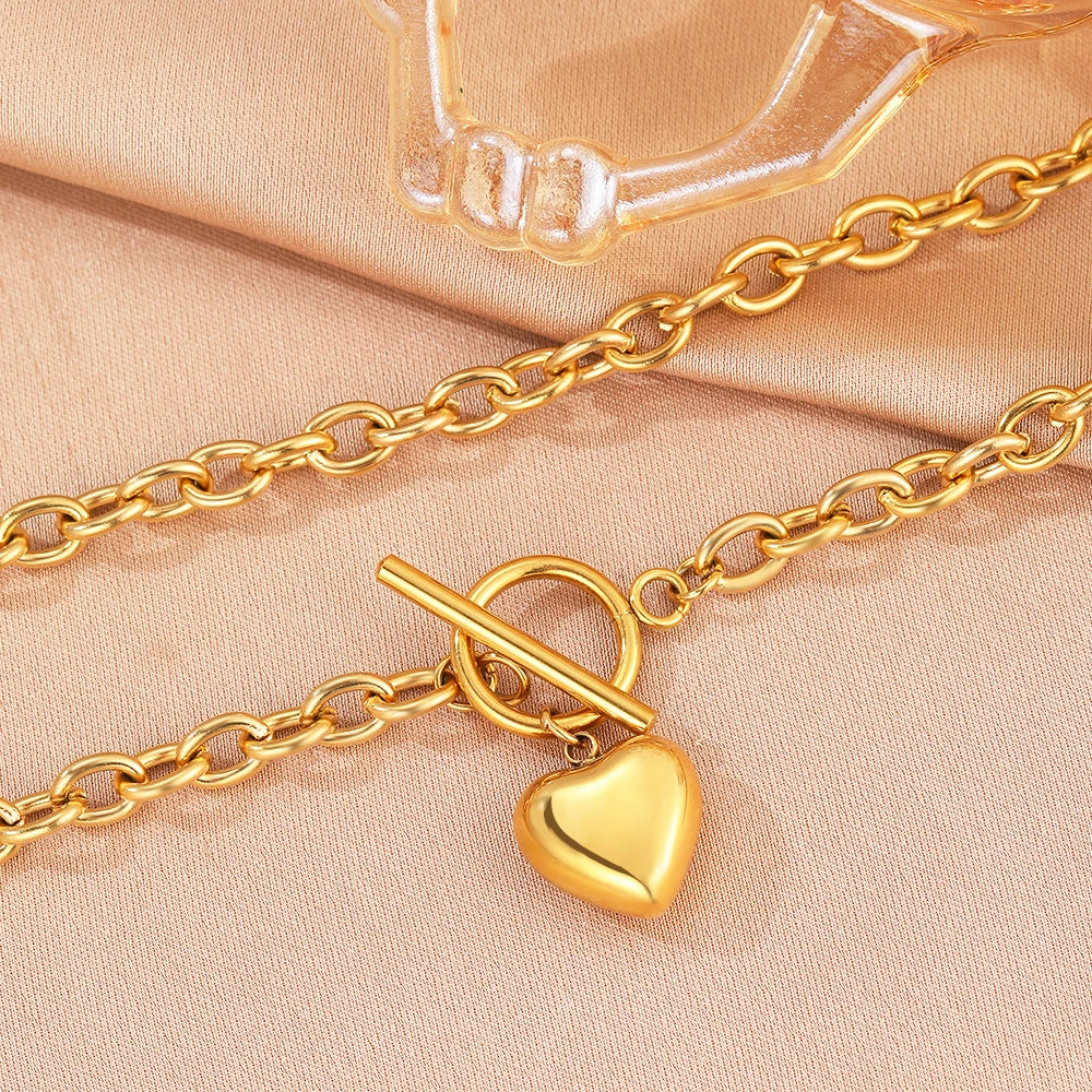 Heartened Chunky Necklace