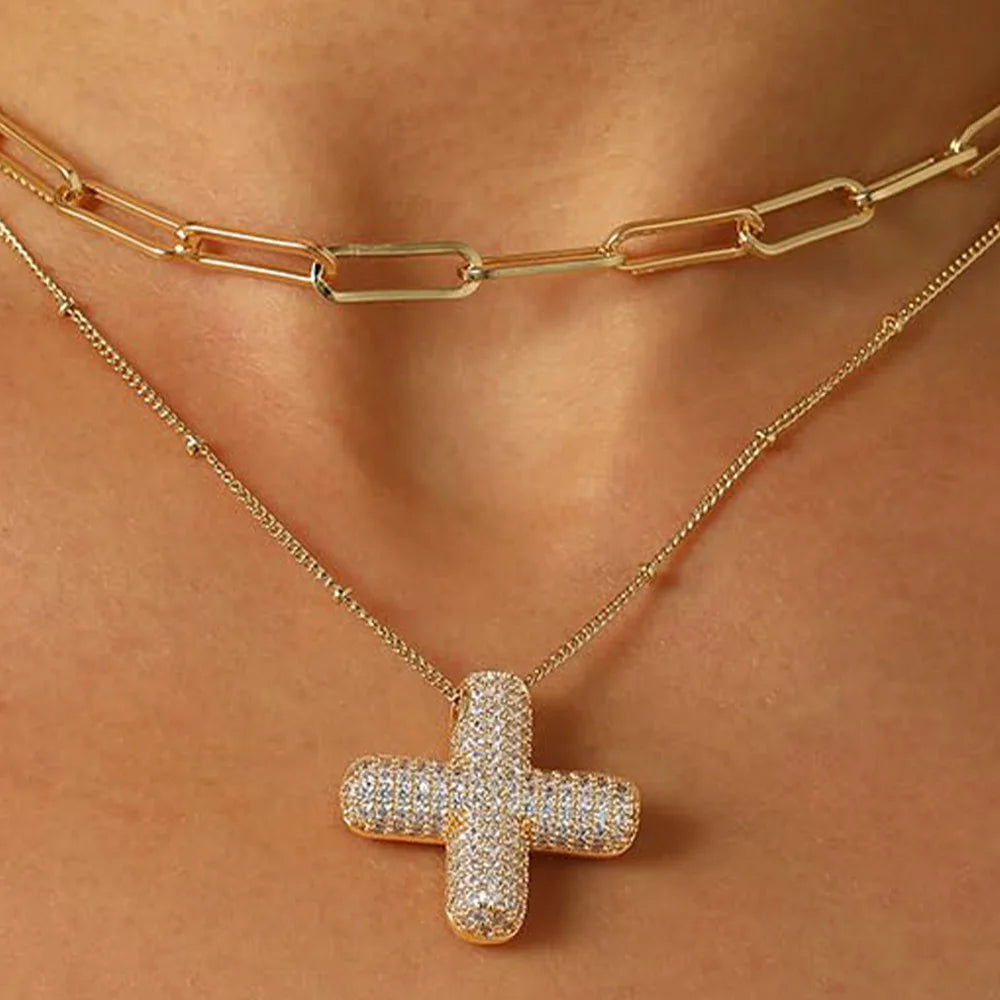 A-Z Sparkly Letter Necklace