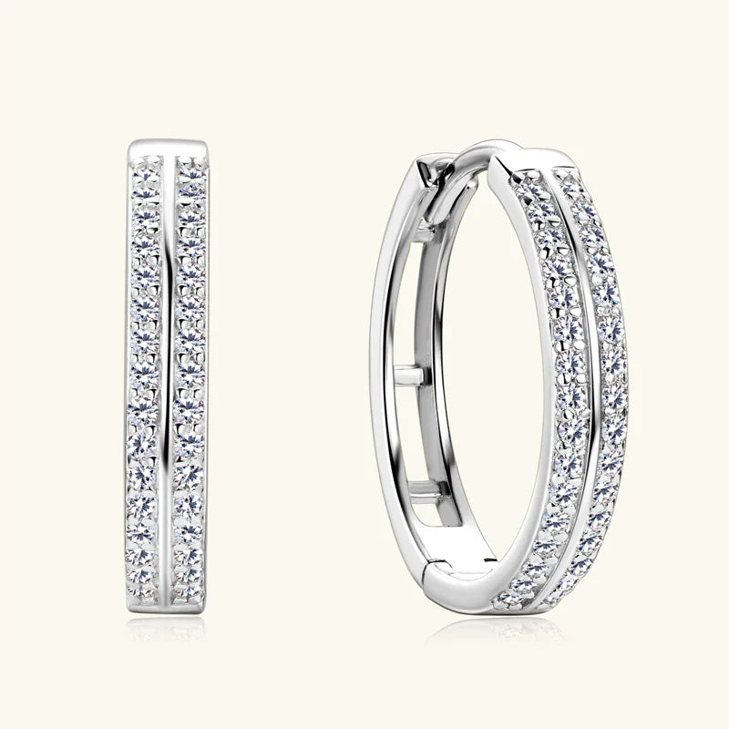 Bright Gold Hoop Earrings