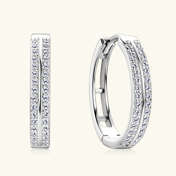 Bright Gold Hoop Earrings