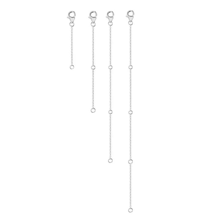 4pc Necklace Extender (2-8 in) (5-20 cm)