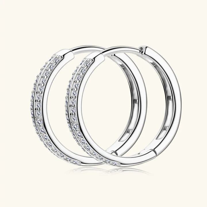 Bright Gold Hoop Earrings