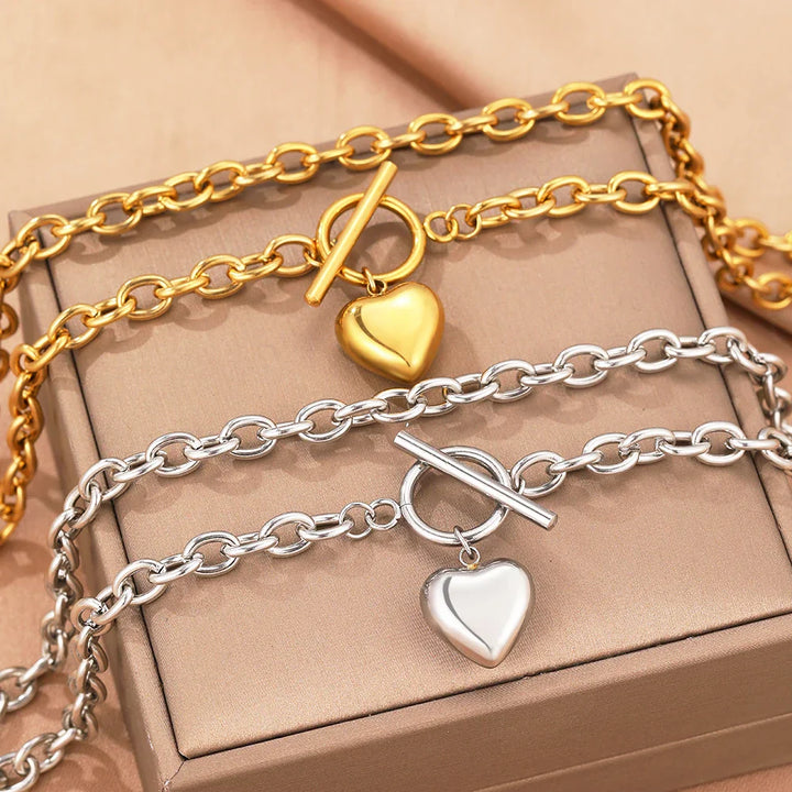 Heartened Chunky Necklace