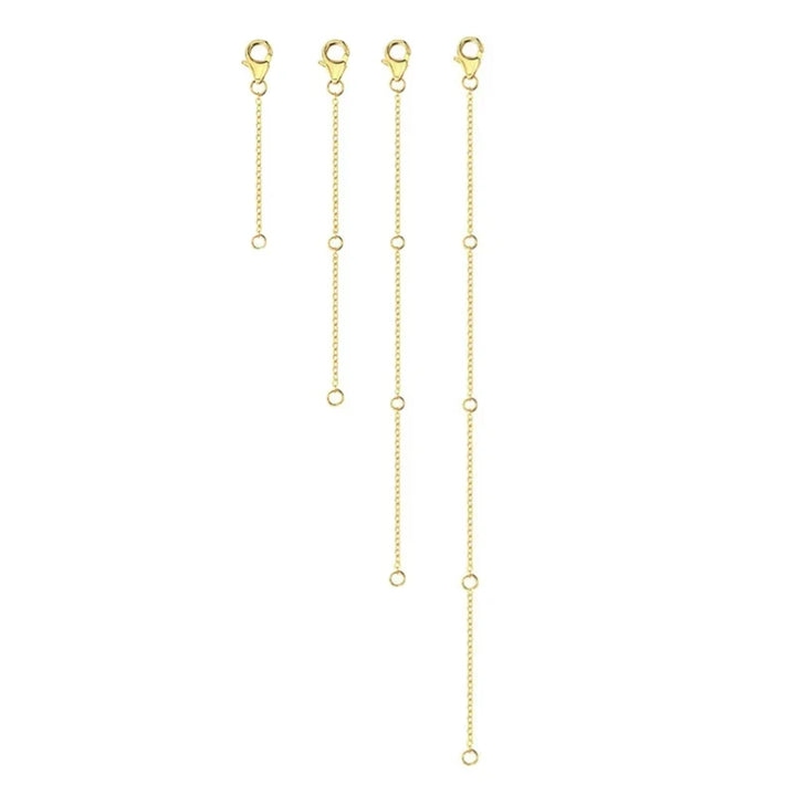 4pc Necklace Extender (2-8 in) (5-20 cm)