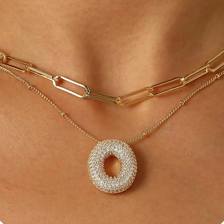 A-Z Sparkly Letter Necklace