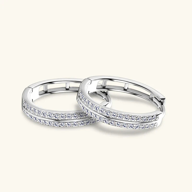 Bright Gold Hoop Earrings